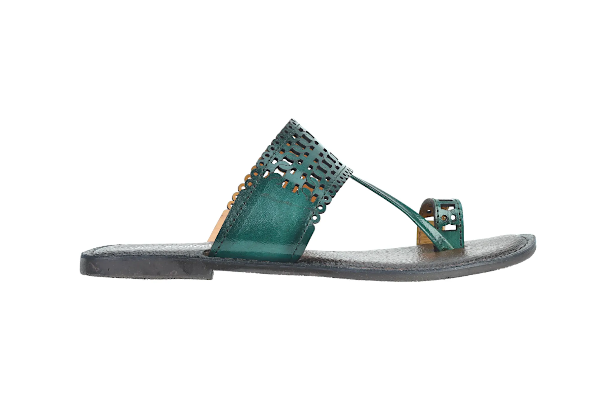 LADIES FLAT LEATHER CHAPPAL 999526