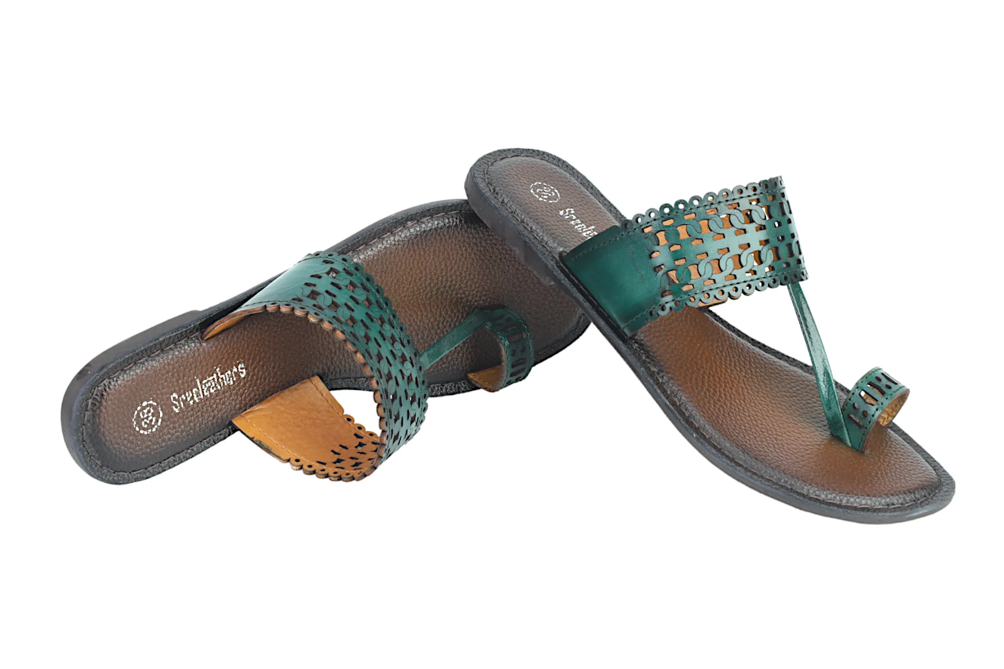 LADIES FLAT LEATHER CHAPPAL 999526