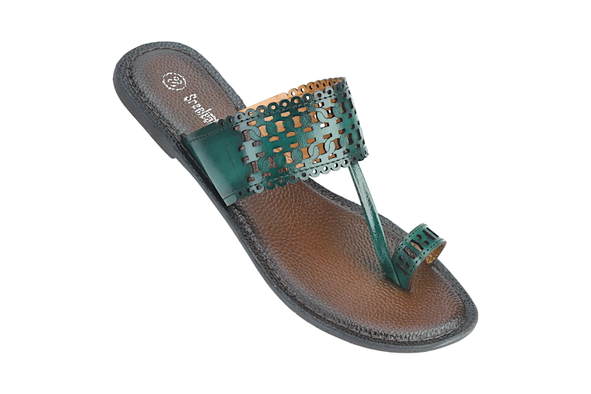 LADIES FLAT LEATHER CHAPPAL 999526