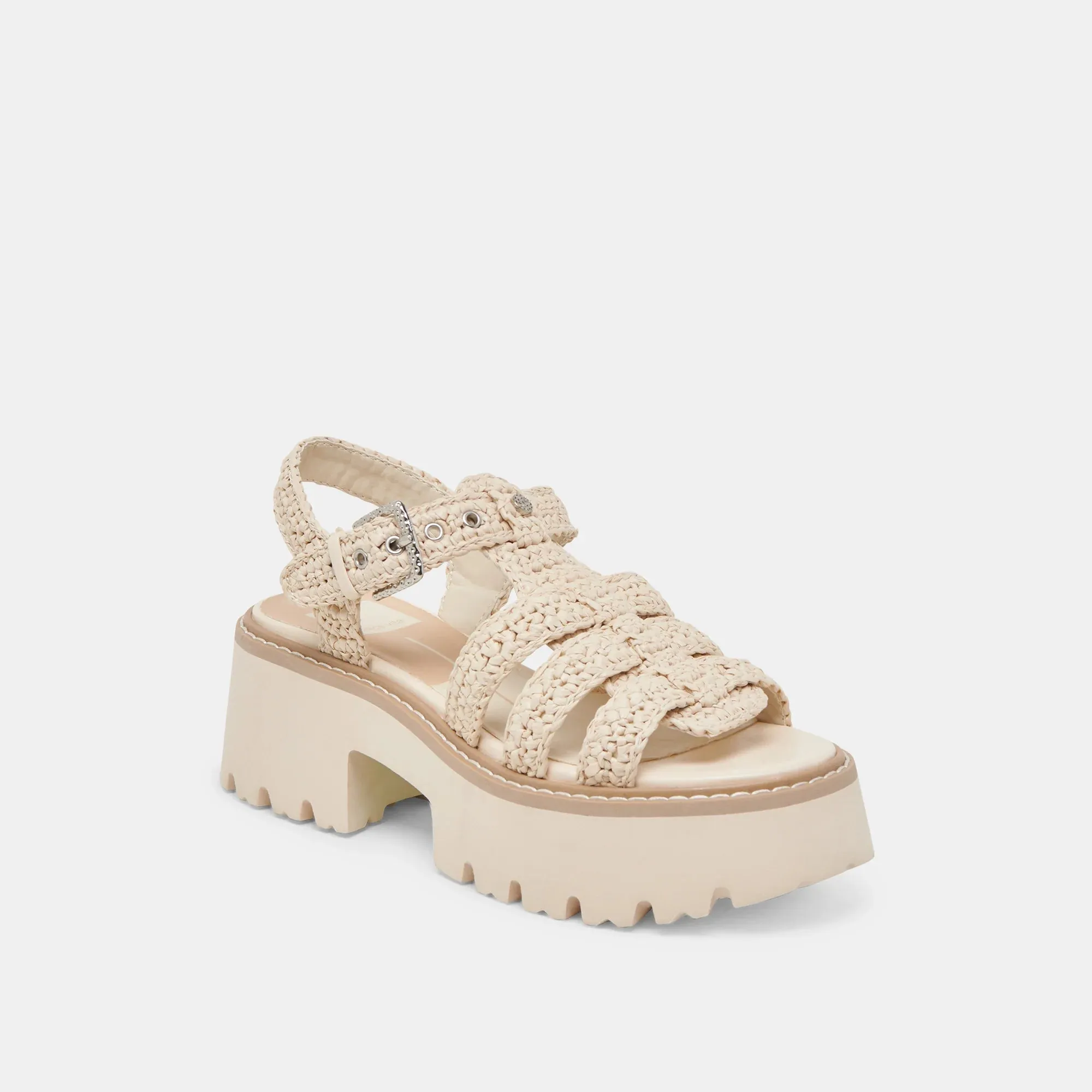 LATICE | LIGHT TAN RAFFIA
