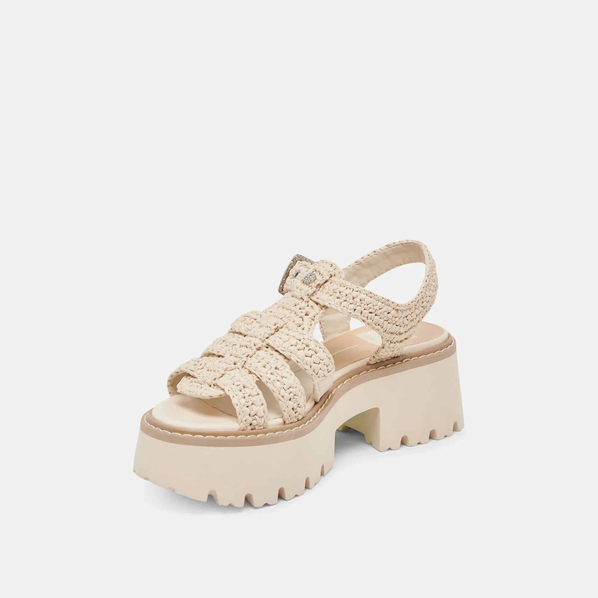 LATICE | LIGHT TAN RAFFIA