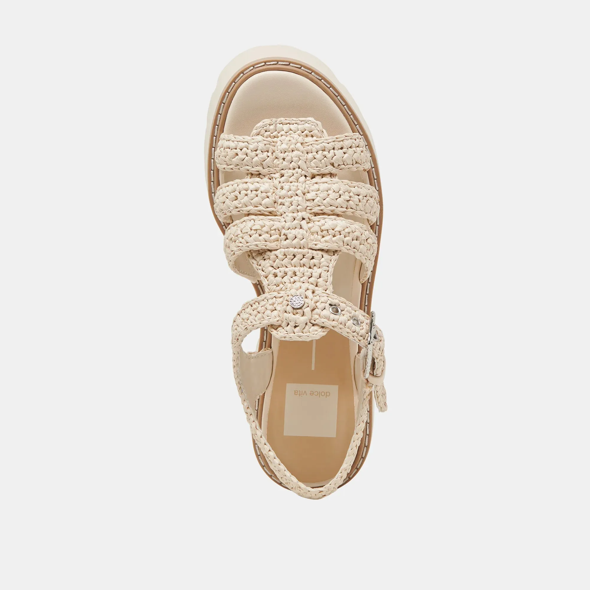 LATICE | LIGHT TAN RAFFIA