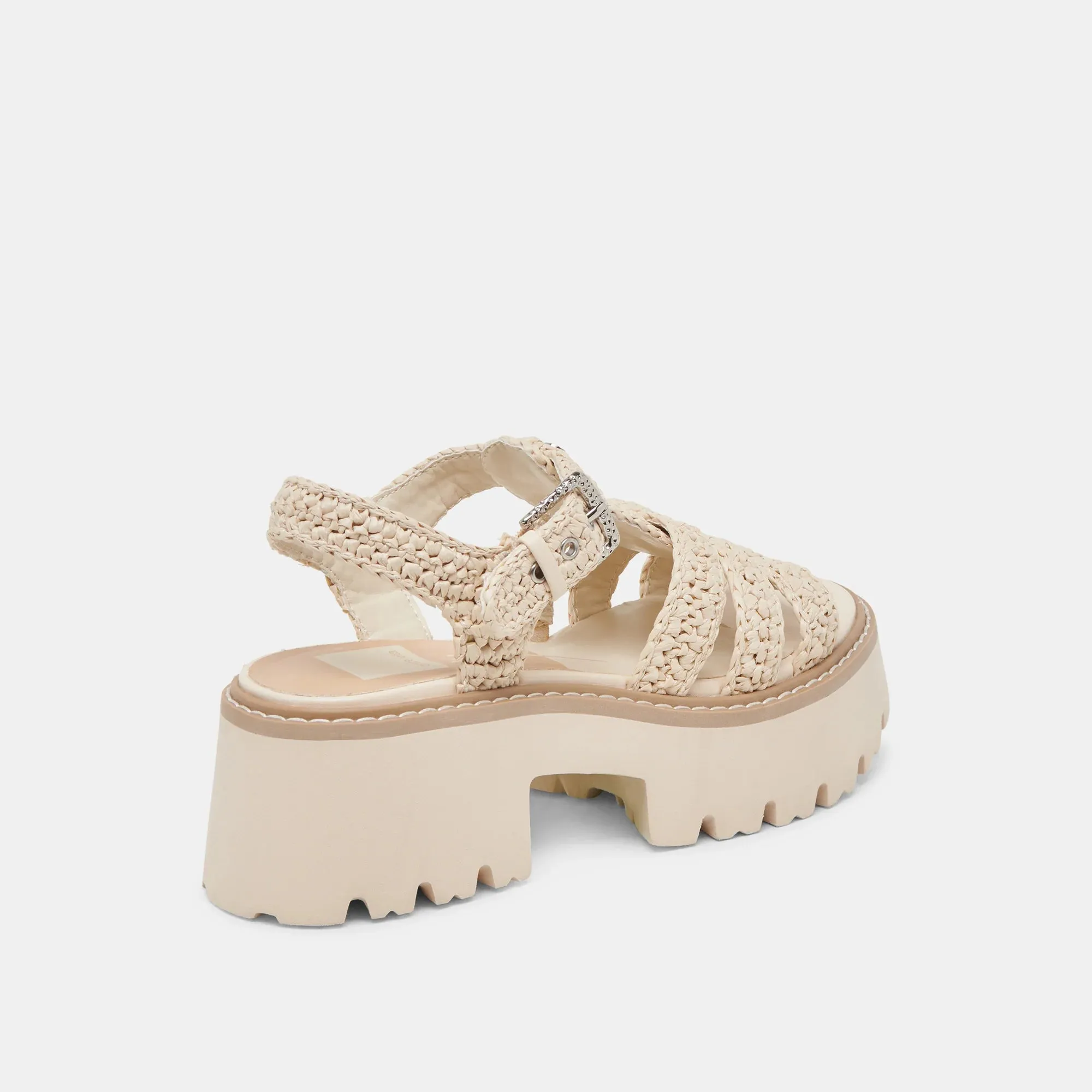 LATICE | LIGHT TAN RAFFIA
