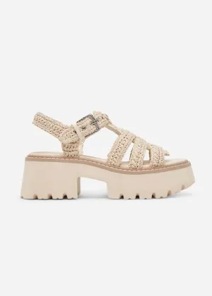 LATICE | LIGHT TAN RAFFIA