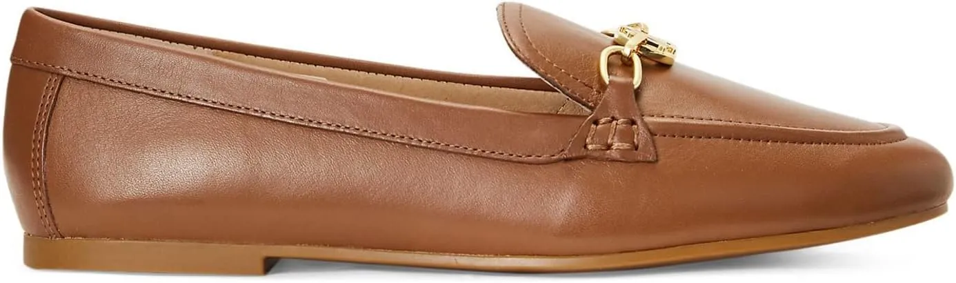 Lauren Ralph Lauren Womens Averi Nappa Leather Loafer