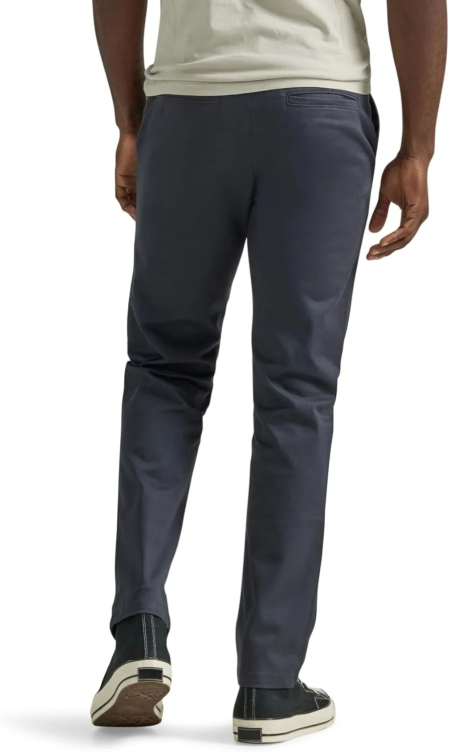 Lee Men's Flat Front Slim Straight Pant