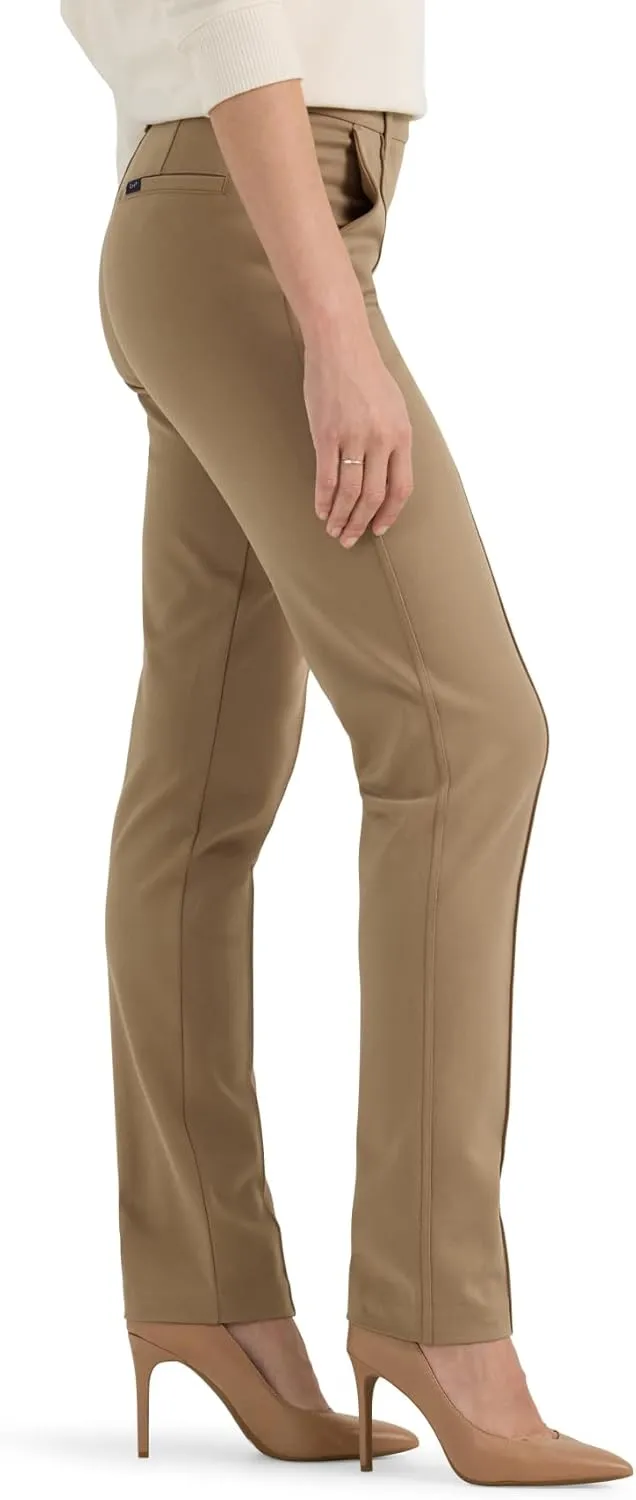 Lee Women's Ultra Lux Comfort Any Wear Straight Leg Pant