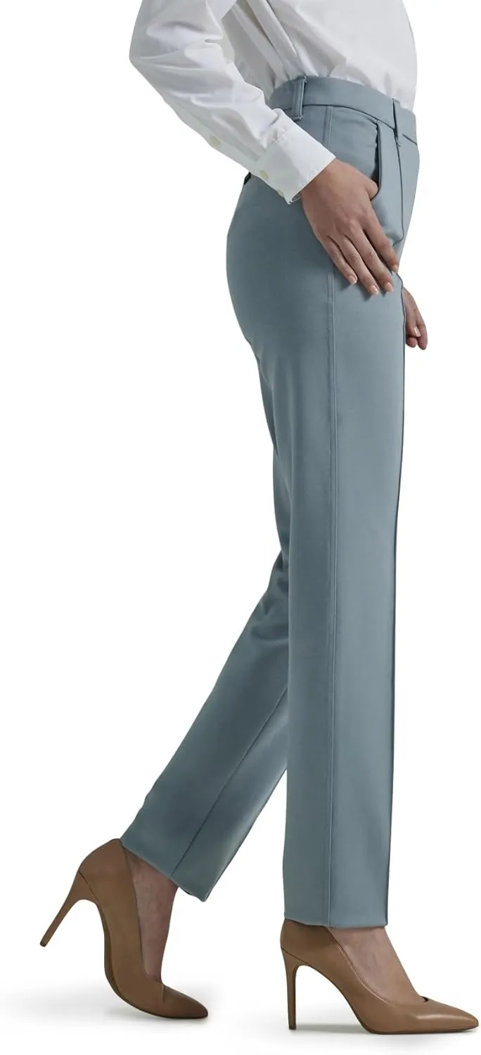 Lee Women's Ultra Lux Comfort Any Wear Straight Leg Pant