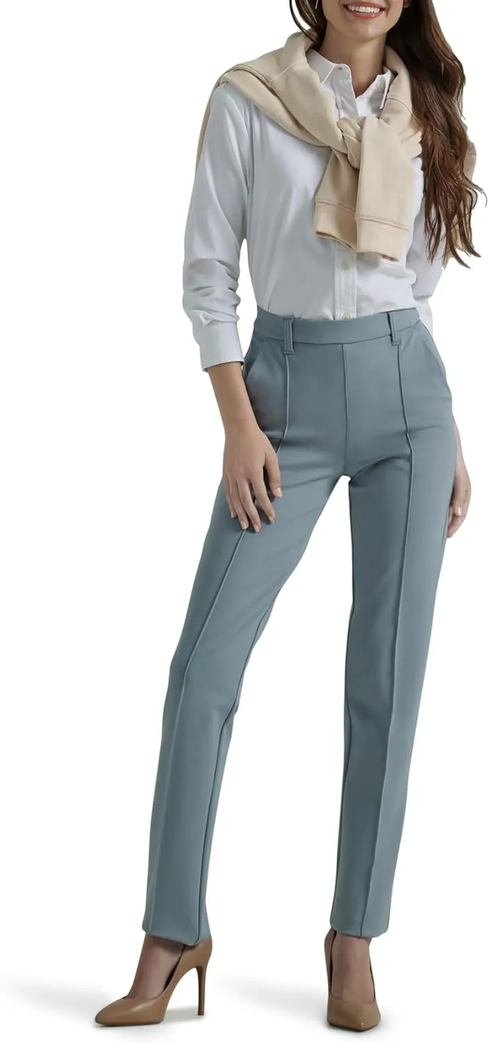 Lee Women's Ultra Lux Comfort Any Wear Straight Leg Pant