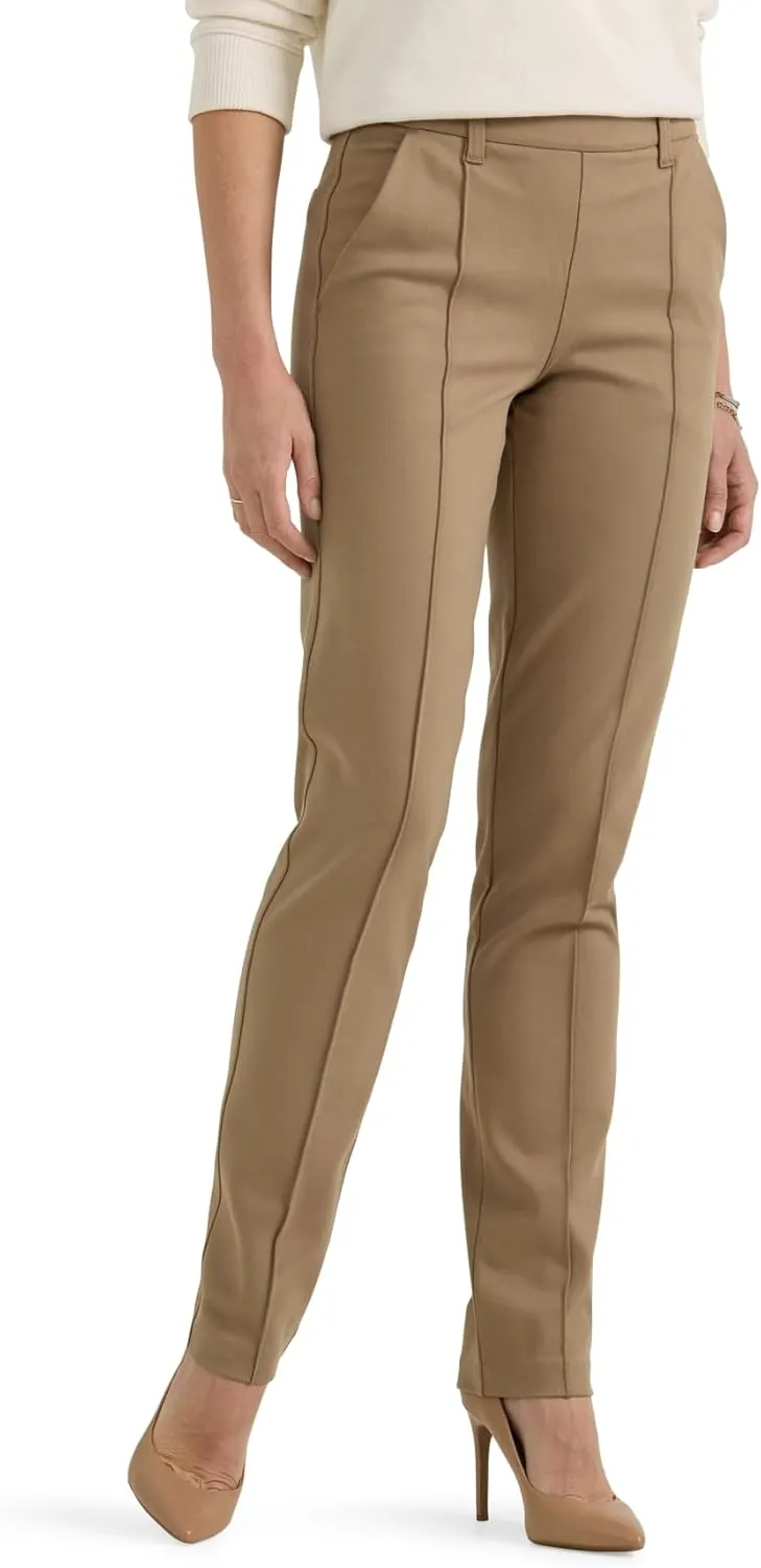 Lee Women's Ultra Lux Comfort Any Wear Straight Leg Pant