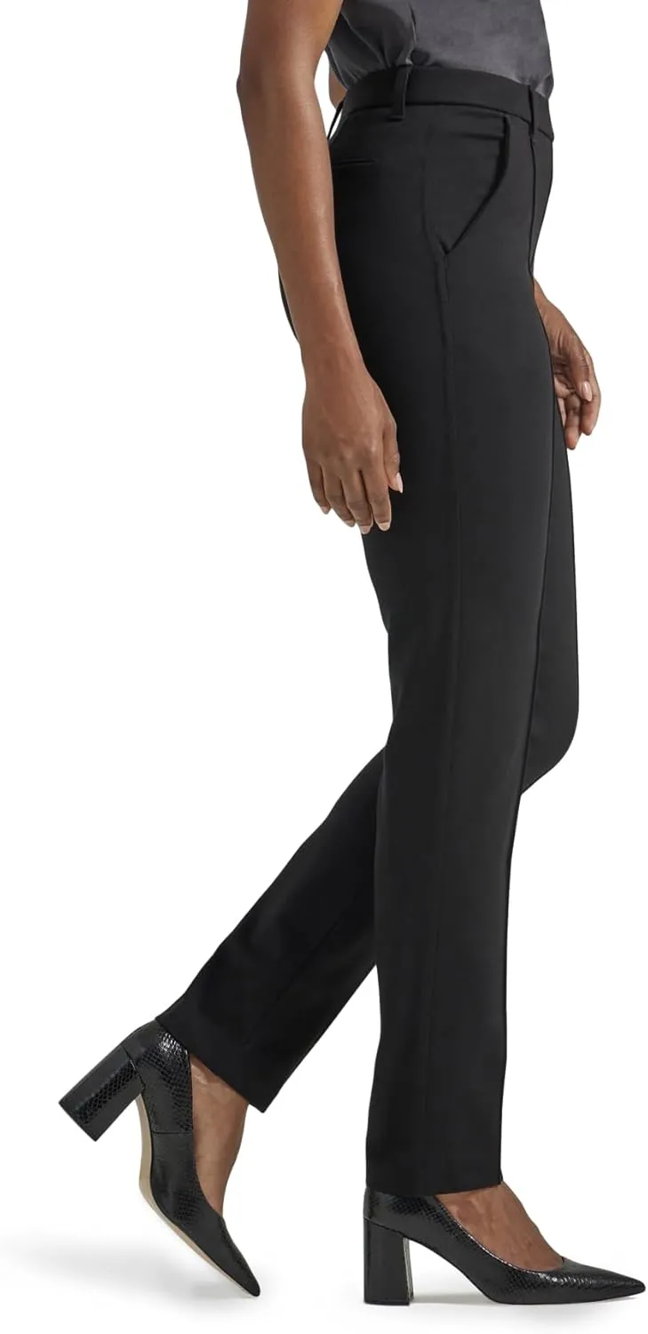 Lee Women's Ultra Lux Comfort Any Wear Straight Leg Pant