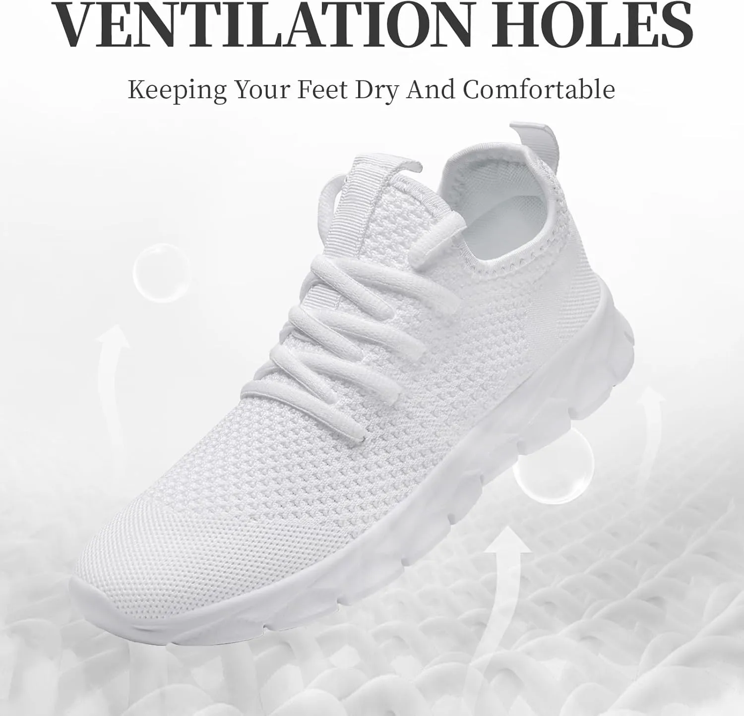 Linenghs Womens Tennis Shoes Running Sneakers Lightweight Breathable Gym Workout Fashion Sport Mesh Slip On Walking Shoes