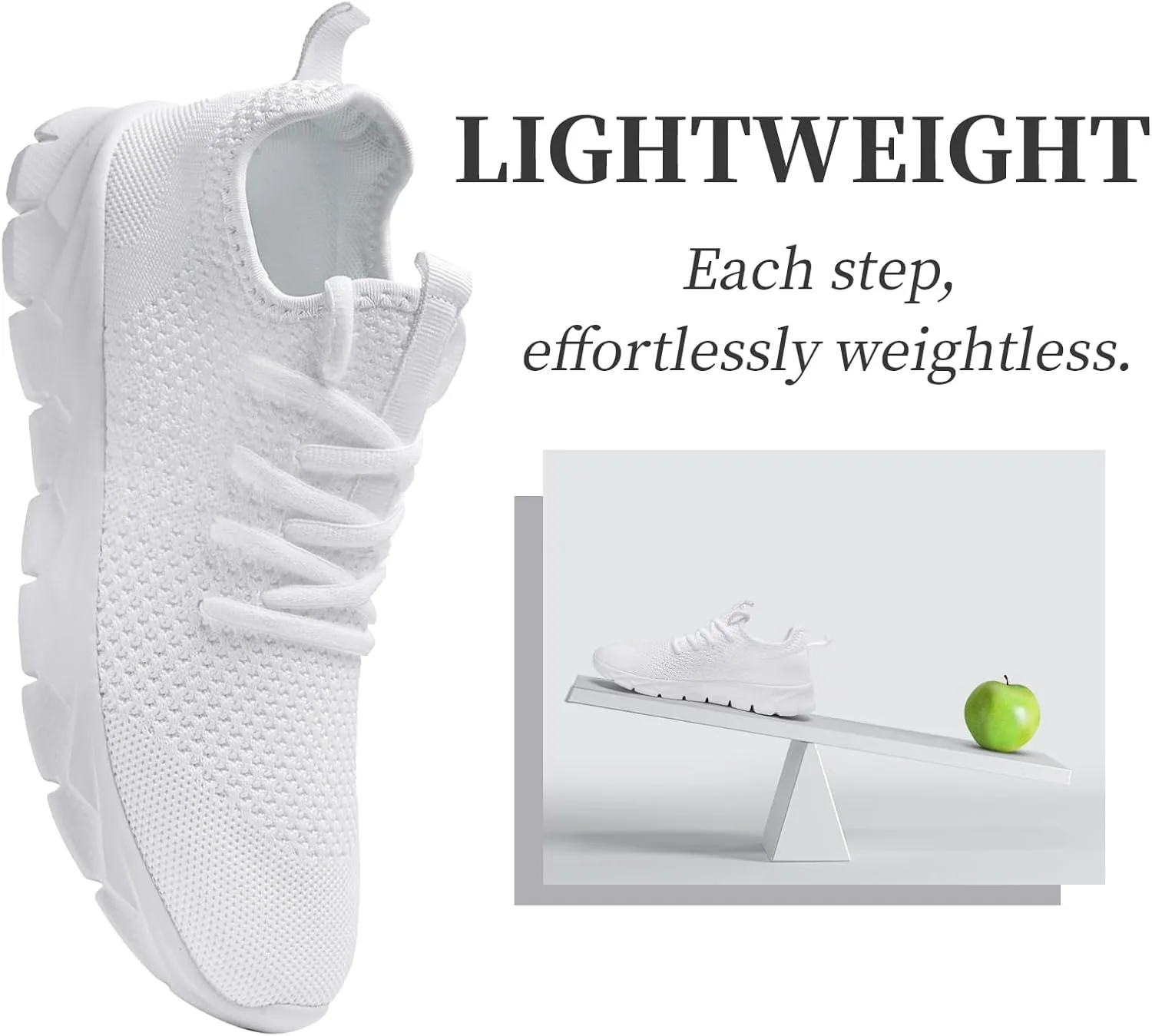 Linenghs Womens Tennis Shoes Running Sneakers Lightweight Breathable Gym Workout Fashion Sport Mesh Slip On Walking Shoes