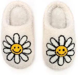 Living Royal Kids Cozy Plush Non-Slip Slippers - Funny Designs, Comfy, 100% Polyester