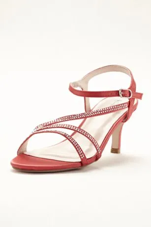Low Heel Strappy Sandal by Coloriffics