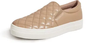 LUCKY STEP Women's Slip On Loafers Comfortable Sneakers Arch Support Casual Flat Fall Walking Shoes