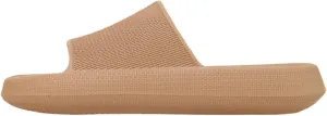 Luxora Comfy Thick Platform Indoor Pillow Slides for Women and Men| Non-Slip | Soft EVA