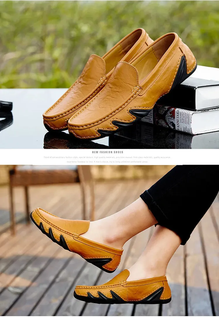 Luxurious Casual Driving Shoes Trusted Shoes Fashionable Leather Multifunctional Men  Shoes Shoes Men Full assortment Casual Breathable Italian Genuine