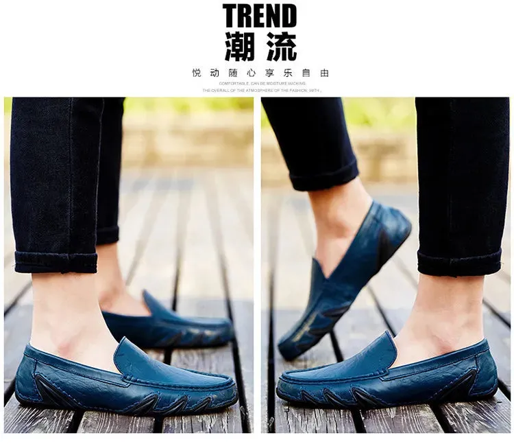 Luxurious Casual Driving Shoes Trusted Shoes Fashionable Leather Multifunctional Men  Shoes Shoes Men Full assortment Casual Breathable Italian Genuine