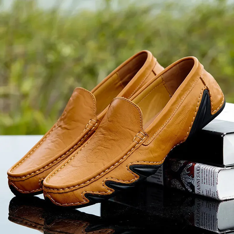Luxurious Casual Driving Shoes Trusted Shoes Fashionable Leather Multifunctional Men  Shoes Shoes Men Full assortment Casual Breathable Italian Genuine