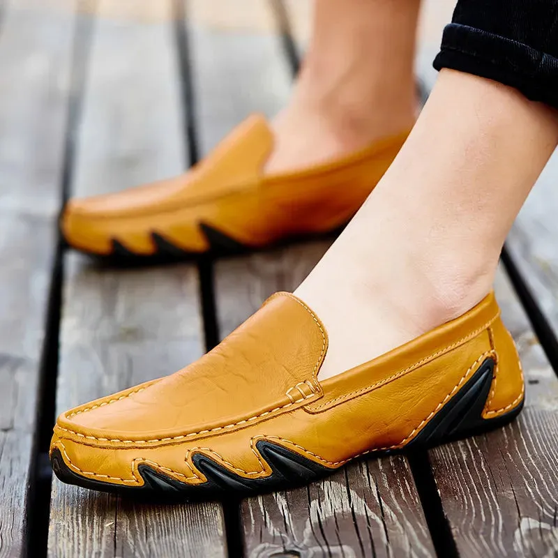 Luxurious Casual Driving Shoes Trusted Shoes Fashionable Leather Multifunctional Men  Shoes Shoes Men Full assortment Casual Breathable Italian Genuine
