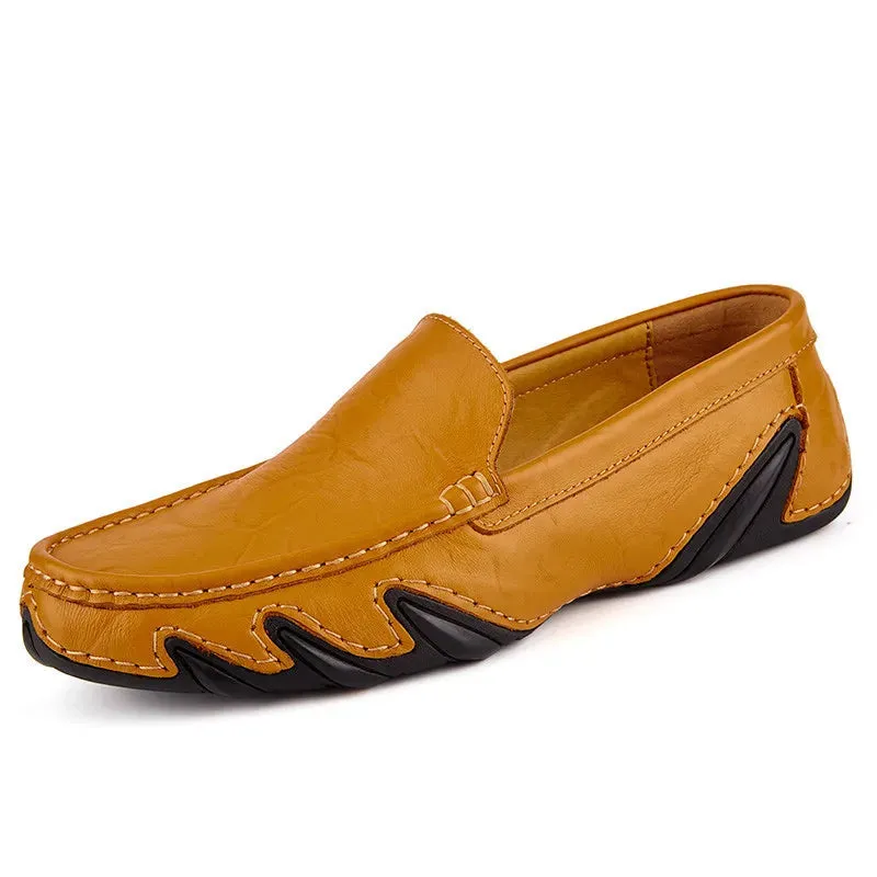 Luxurious Casual Driving Shoes Trusted Shoes Fashionable Leather Multifunctional Men  Shoes Shoes Men Full assortment Casual Breathable Italian Genuine