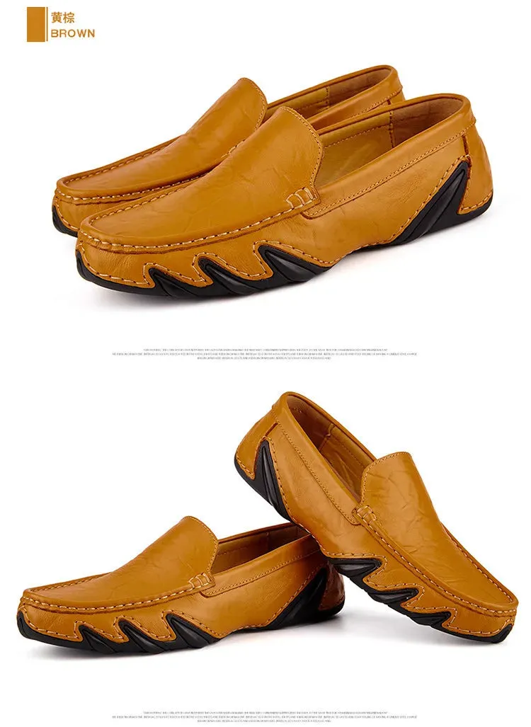 Luxurious Casual Driving Shoes Trusted Shoes Fashionable Leather Multifunctional Men  Shoes Shoes Men Full assortment Casual Breathable Italian Genuine