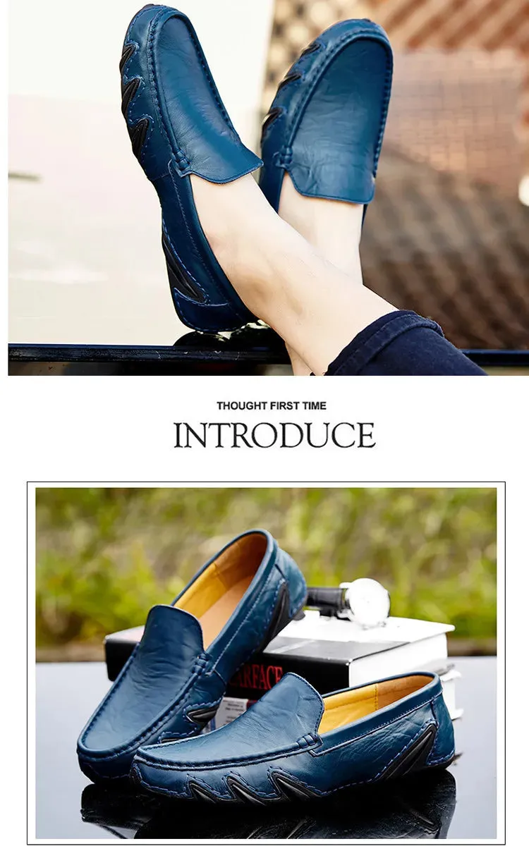 Luxurious Casual Driving Shoes Trusted Shoes Fashionable Leather Multifunctional Men  Shoes Shoes Men Full assortment Casual Breathable Italian Genuine