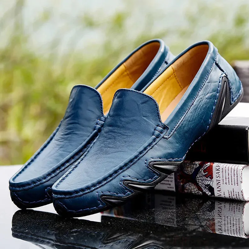 Luxurious Casual Driving Shoes Trusted Shoes Fashionable Leather Multifunctional Men  Shoes Shoes Men Full assortment Casual Breathable Italian Genuine