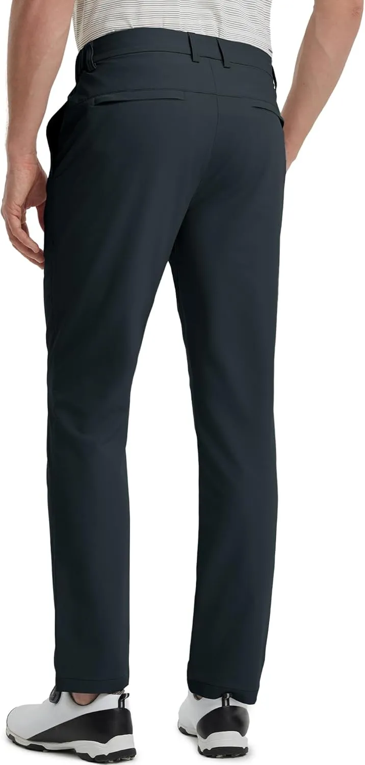 M MAELREG Golf Pants Men Lightweight with 5 Pockets - 30"/32"/34" Stretch Water-Resistant Casual Flat Front Mens Dress Pants