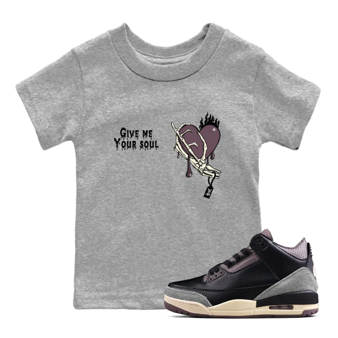 Ma Your SNRT Maniere Me x 3 Kids Black Flash discount Air Tees Soul Summer clearance A Give - Sneaker Jordan