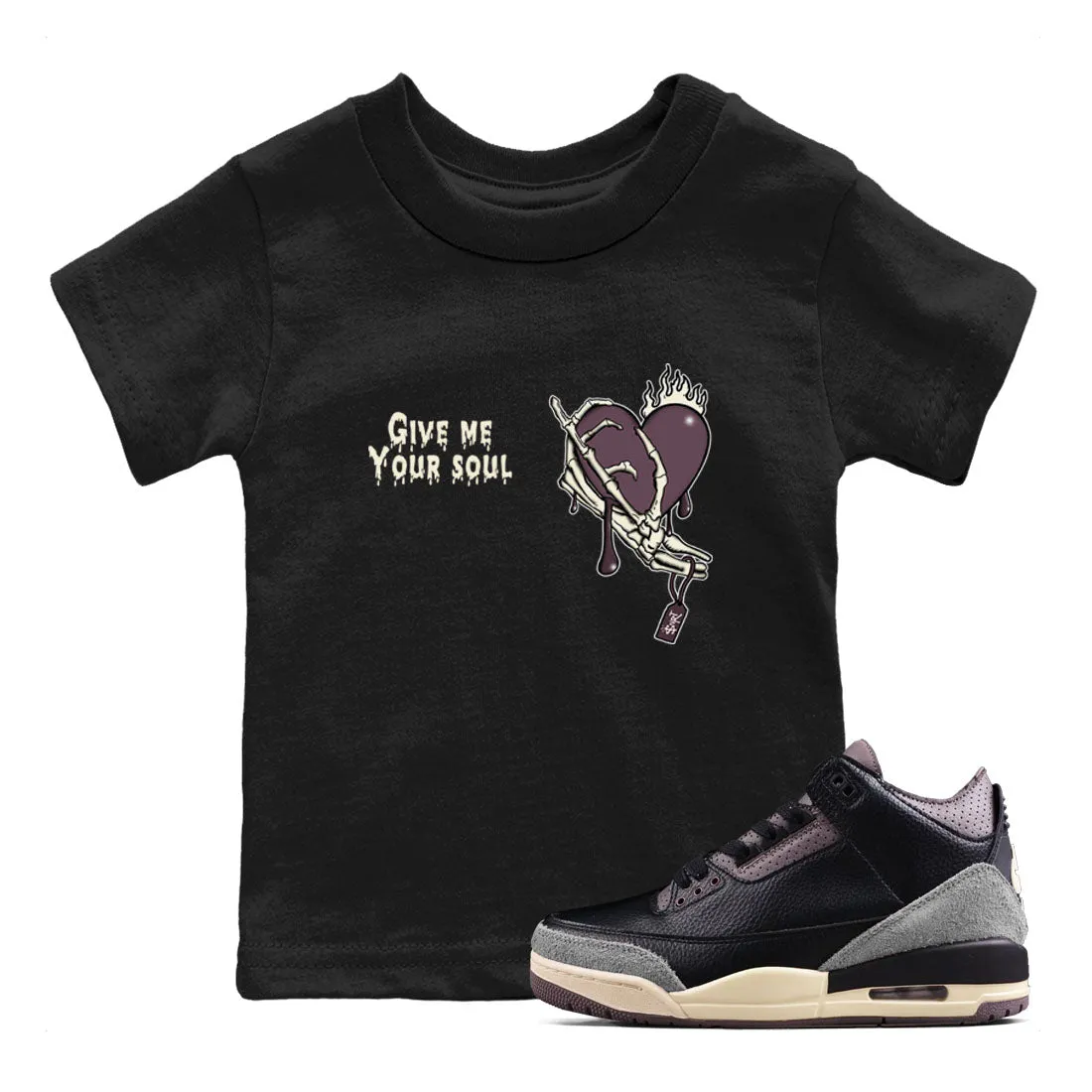 Ma Your SNRT Maniere Me x 3 Kids Black Flash discount Air Tees Soul Summer clearance A Give - Sneaker Jordan