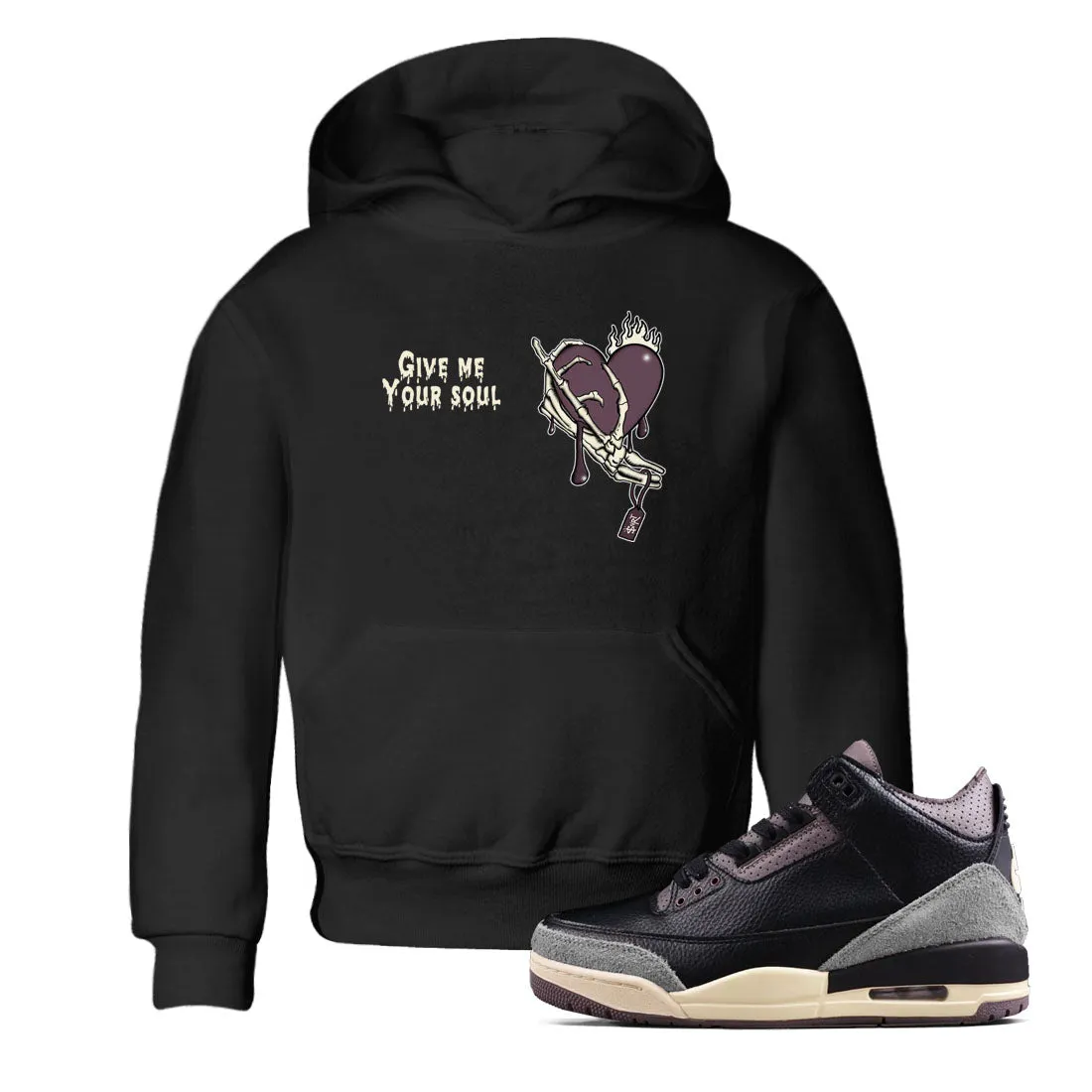 Ma Your SNRT Maniere Me x 3 Kids Black Flash discount Air Tees Soul Summer clearance A Give - Sneaker Jordan