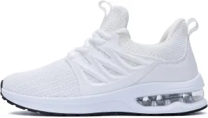 MAFEKE Womens Running Shoes Tennis Walking Sneakers Athletic Sport Shoes Lightweight Slip On Footwear for Gym Jogging Size 5.5-11