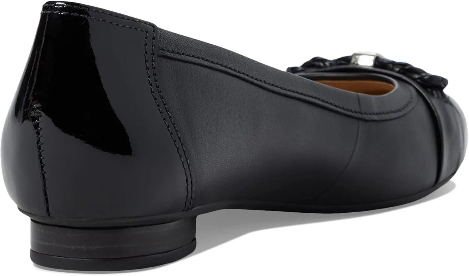 Marc Joseph New York Park Ave Dress Flats for Women – Calf Leather Upper – Injected Rubber Sole – Slip-on