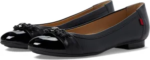 Marc Joseph New York Park Ave Dress Flats for Women – Calf Leather Upper – Injected Rubber Sole – Slip-on