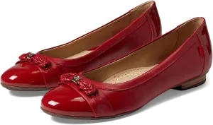 Marc Joseph New York Park Ave Dress Flats for Women – Calf Leather Upper – Injected Rubber Sole – Slip-on