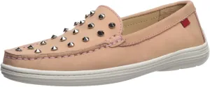 Marc Joseph New York Unisex-Child Kids Boys/Girls Leather Studded Loafer