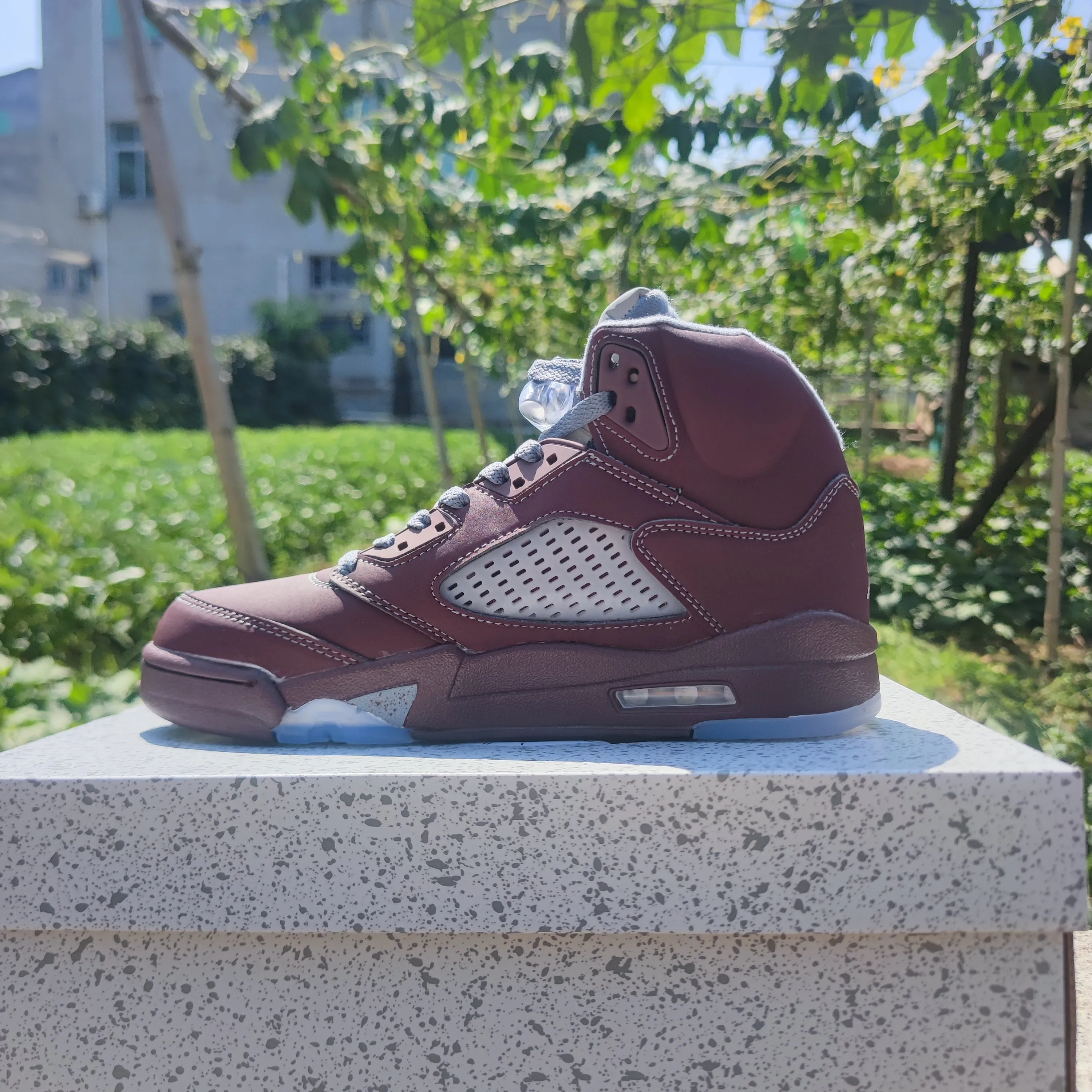 maroon Spring promotion Fast-moving sale 5 Jordan
