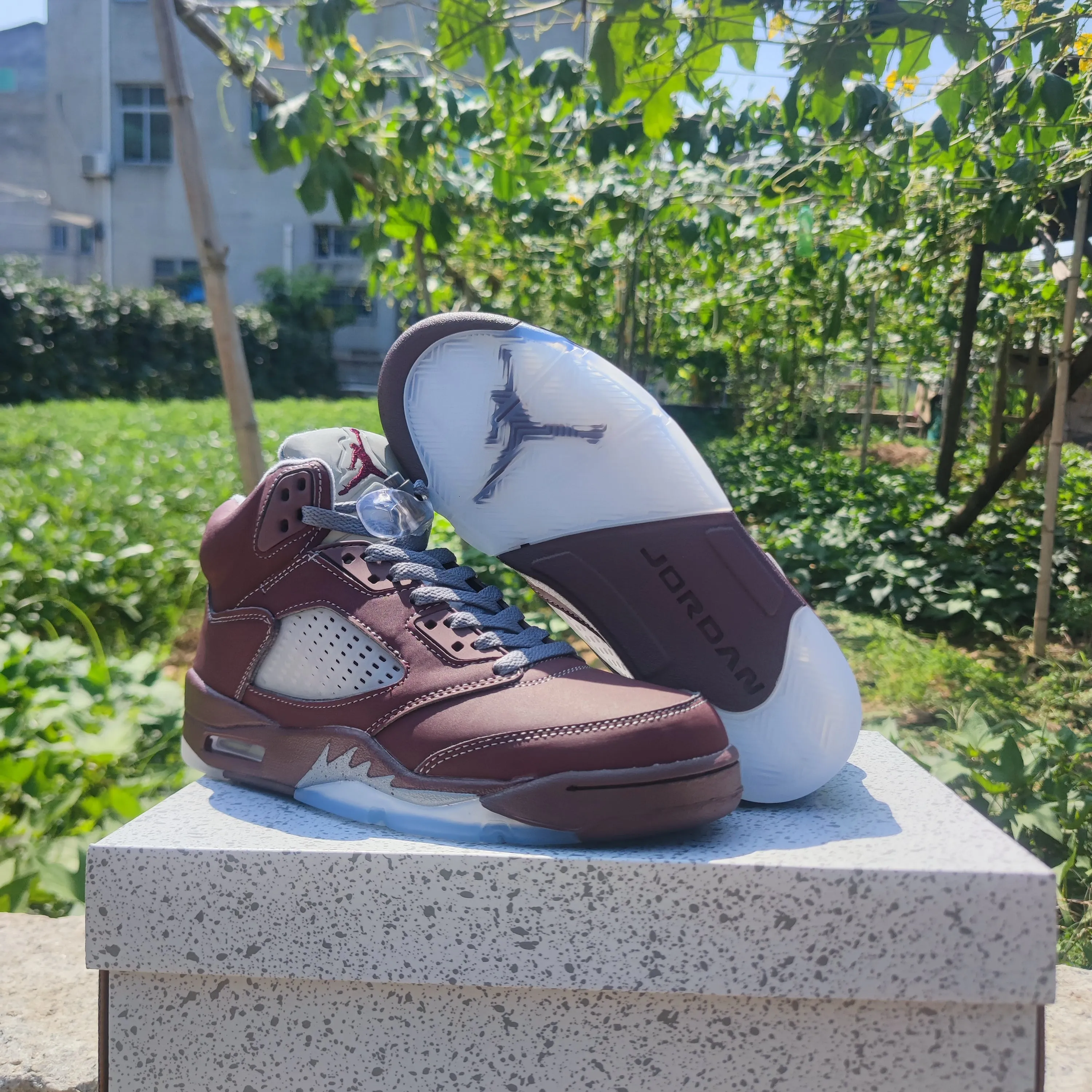 maroon Spring promotion Fast-moving sale 5 Jordan