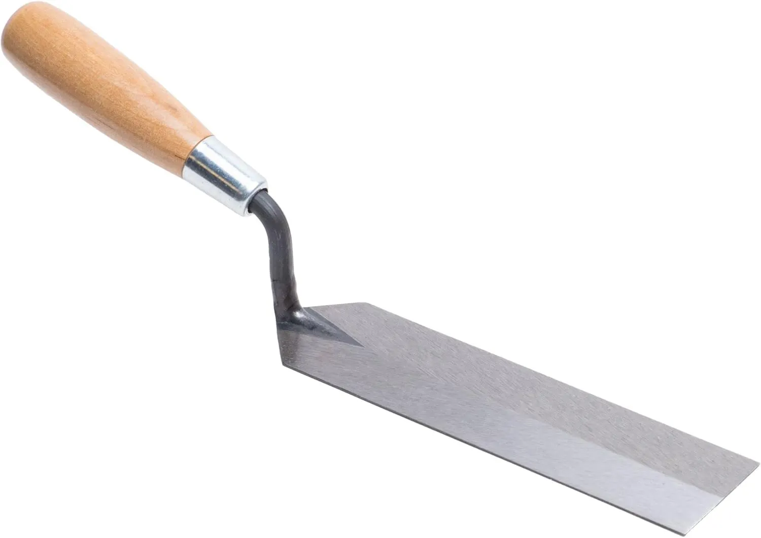MARSHALLTOWN Margin Trowel, 8 x 2 Inch, Spread Mortar and Tile Adhesive, Durable High Carbon Steel, Wood Handle, Tile Trowel, Made in the USA, 58