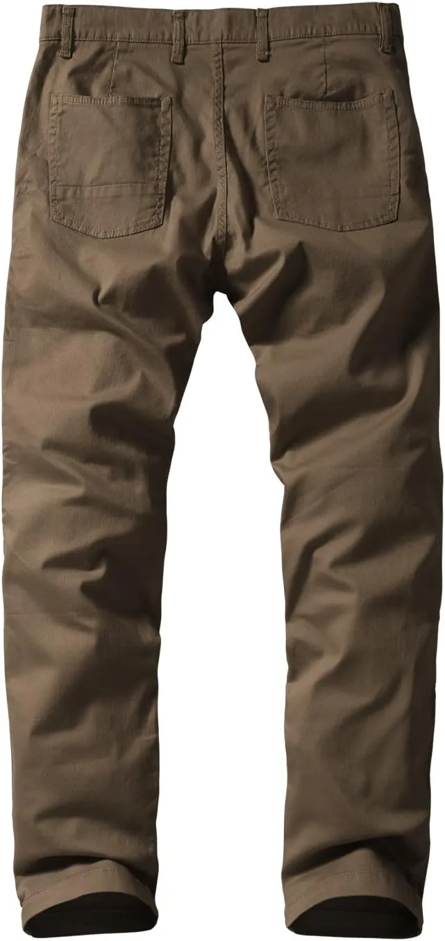 Match Men's Slim Tapered Stretchy Casual Pants #8105