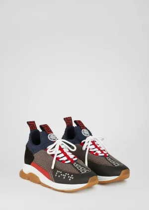 MEN VERSACE CROSS CHAINER SNEAKERS