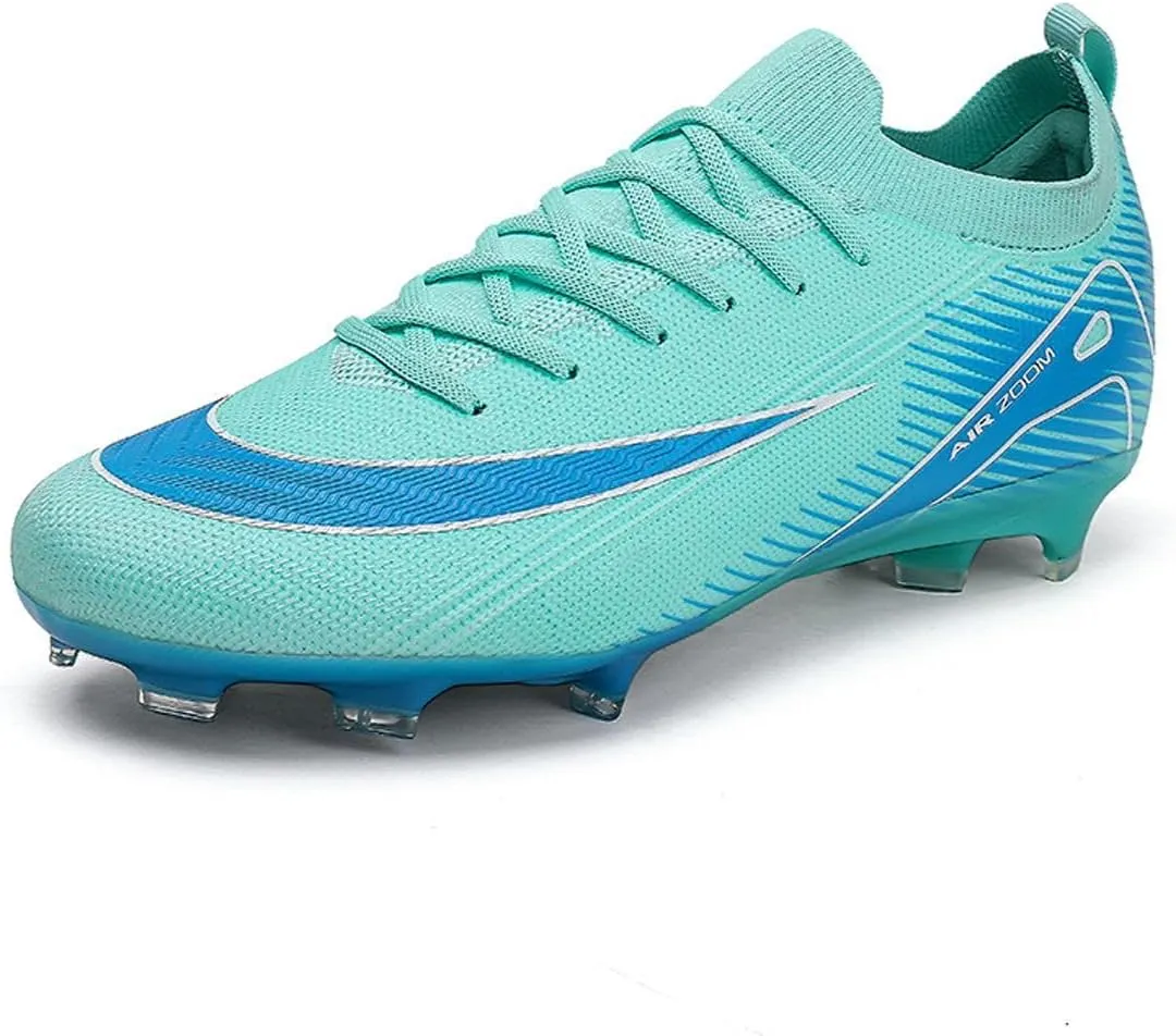 Men's and Women's Football Boots Football Shoes, Splint Spikes Sneakers Comfortable Adult Sports Outdoor/Indoor/Match/Training TF Football Shoes