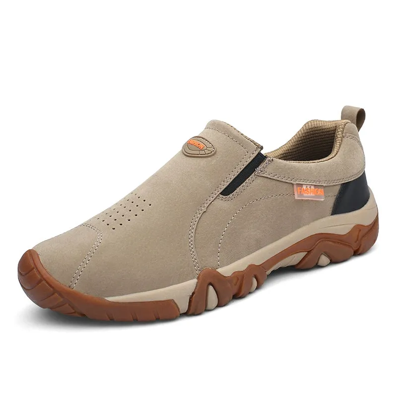 Men's Bottom Best-selling Soft Shoes Shoes Dad and Walking Outdoor Shoes Sneakers Tendon Slip-on Elderly Time-limited sale Men 2 Middle-Aged Casual Bottom