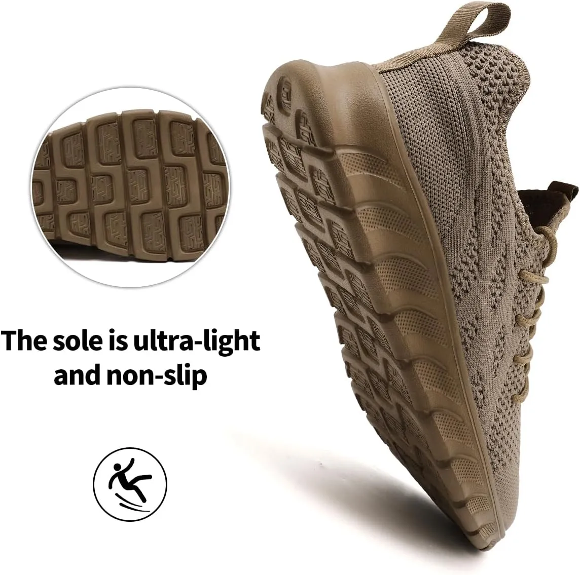 Men's Breathable Running Shoes Comfortable Walking Sneakers for Gym Sports Fitness Casual Fashion Workout Shoes Non-Slip Lightweight