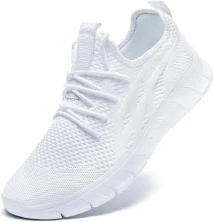 Men's Breathable Running Shoes Comfortable Walking Sneakers for Gym Sports Fitness Casual Fashion Workout Shoes Non-Slip Lightweight