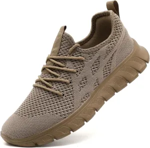 Men's Breathable Running Shoes Comfortable Walking Sneakers for Gym Sports Fitness Casual Fashion Workout Shoes Non-Slip Lightweight