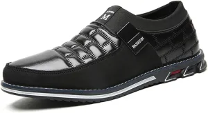 Mens Business Casual Loafers Shoes for Male Lace-up Stylish Work Office Working Oxfords