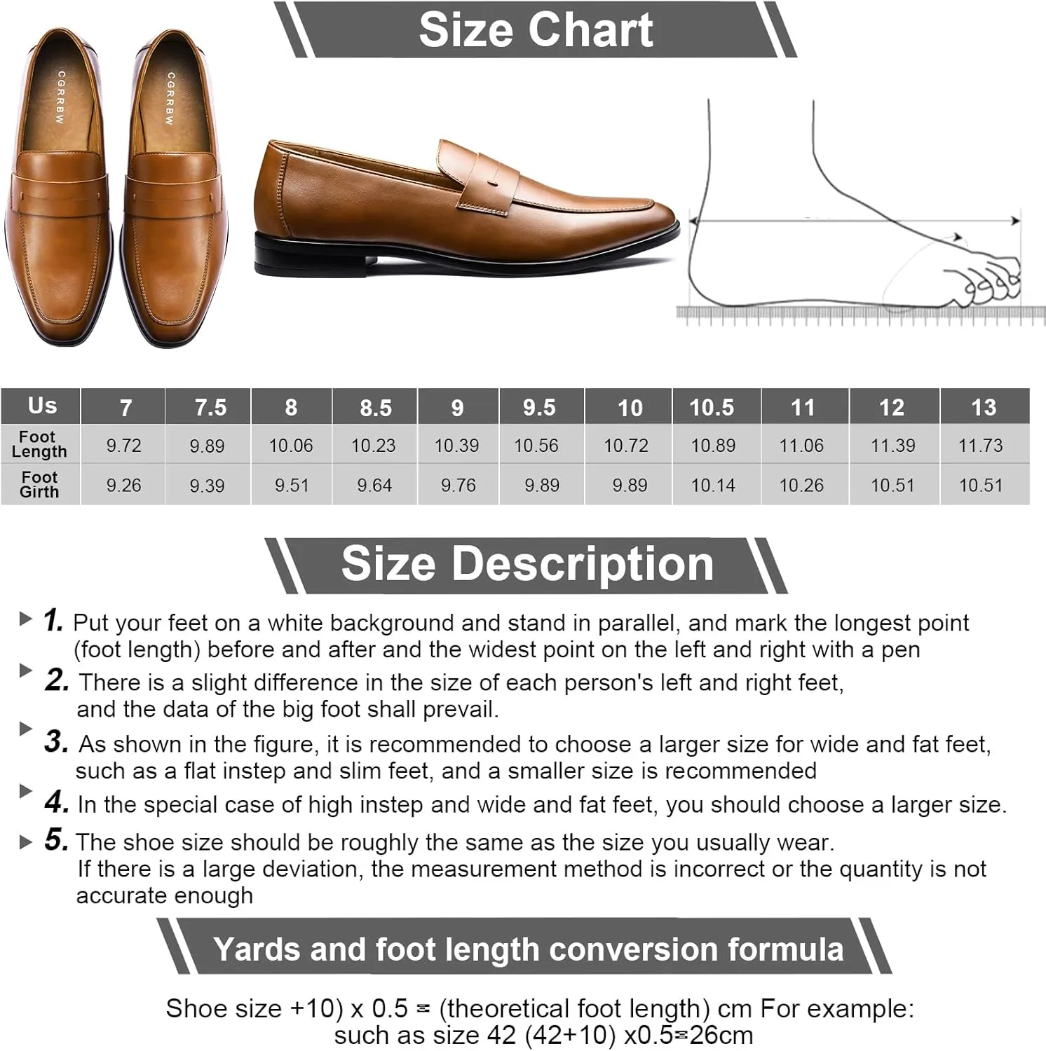 Mens Casual Dress Penny Loafers, Slip on Dress Shoes for Men, Business Casual Shoes Men, Slip on Loafers for Men Comfort